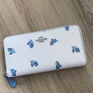 Coach Cinderella Bluebird Accordion Wallet